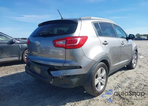 2011 Kia Sportage Lx from USA, damaged, VIN KNDPBCA20B7083806